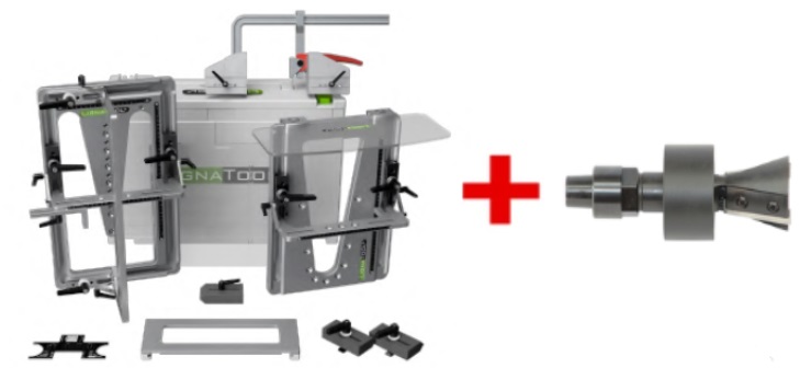 Lignatool LT120 Set Complet inkl. Konus-Wendeplattenfräser 15° Lignatool