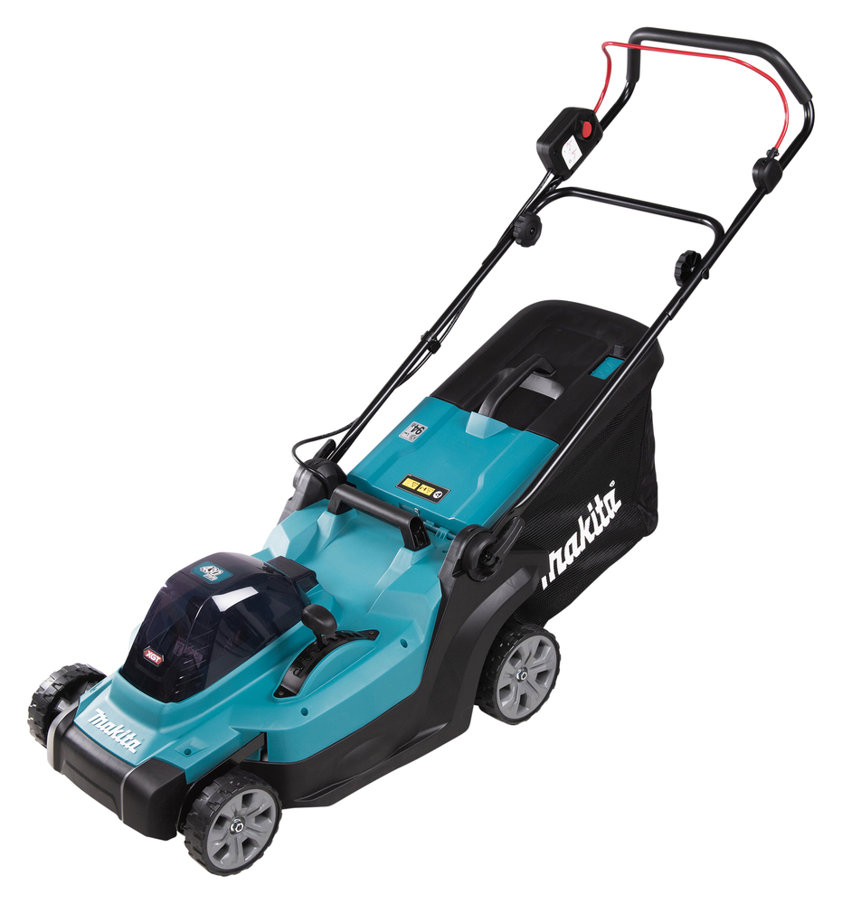 Makita Akku-Rasenmäher 43 cm 40V max. (ohne LG und Schnittbreite 43 cm, Leerlaufdrehzahl 0 - 3.600 mi
