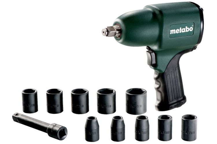 Metabowerke_GmbH_Druckluft-Schlagschrauber_DSSW_360_Set_1_2_604118500_Kunststoffkoffer Metabo Druckluft-Schlagschrauber DSSW 360 Set 1/2" (604118500); Kunststoffkoffer
