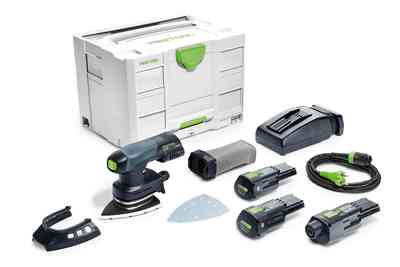 Festool  Akku-Deltaschleifer DTSC 400 3,0 I-Set Festool  Akku-Deltaschleifer DTSC 400 3,0 I-Set