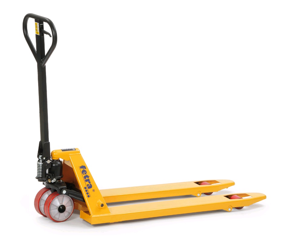 Fetra Gabelhubwagen mit 2000 kg Tragkraft und einer Polyurethan Bereifung 2114