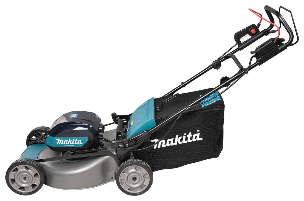 Makita Akku-Rasenmäher 53 cm 40V max. Schnittkreis 534 mm, Schnitthöhe (10-stufig, zentr