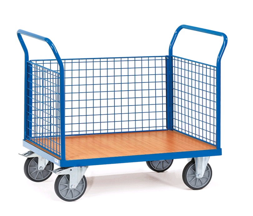 Fetra_Fetra_Dreiwandwagen_mit_3_Waenden_aus_Drahtgitter_und_einer_Ladeflaeche_von_850_x_500mm_1530 Fetra Dreiwandwagen mit 3 Wänden aus Drahtgitter und einer Ladefläche von 850 x 500mm 1530