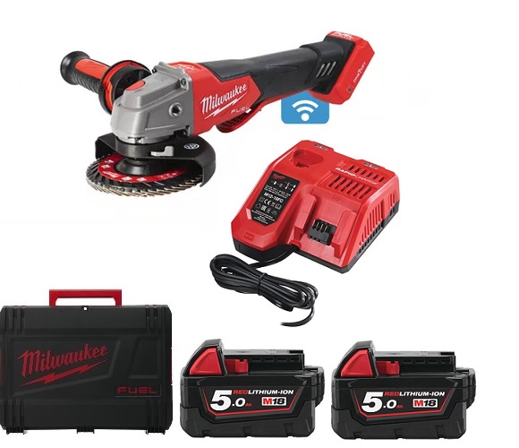 Milwaukee_Tools_Milwaukee_M18ONEFSAG125XPDB-502X_Akku_Winkelschleifer_125mm Milwaukee M18ONEFSAG125XPDB-502X Akku Winkelschleifer Ø 125mm