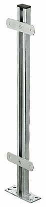 csm_10625_3bedec12cb Zaunsäule mit C-Profil zum Aufdübeln Höhe: 800 mm