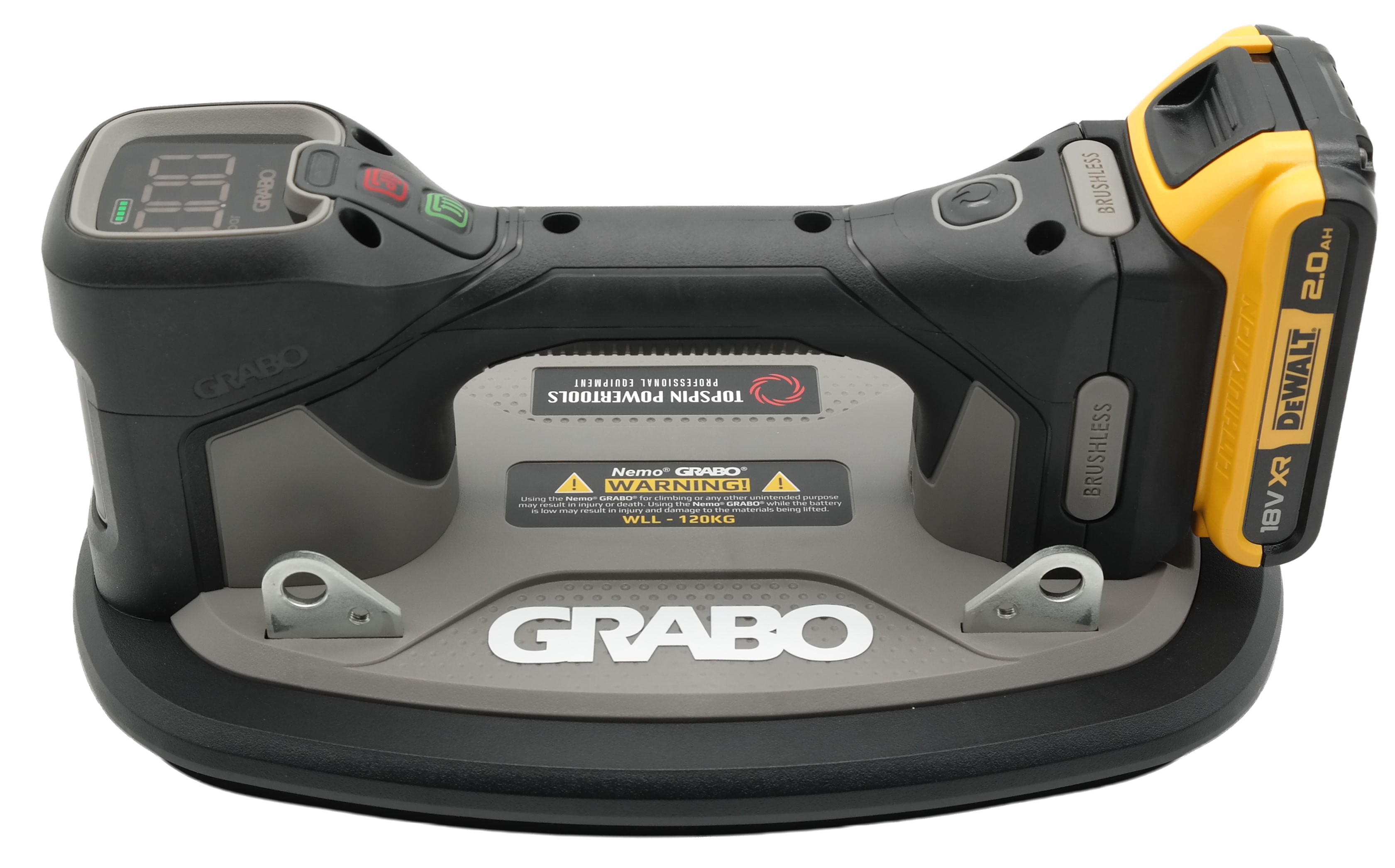 GRABO Brushless für Dewalt 18V Akku in Tanos Systainer