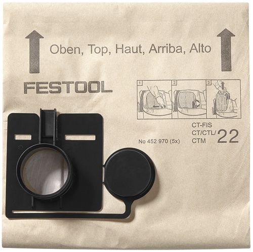 Festool Filtersack FIS-CT 33 (5 Stück) Festool Filtersack FIS-CT 33 (5 Stück)