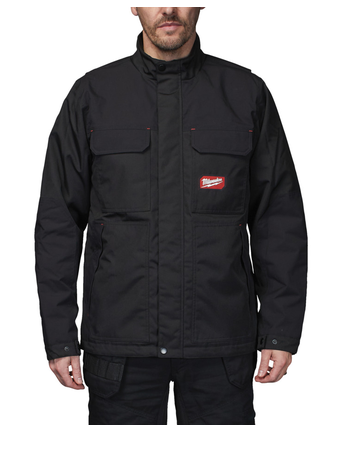 Milwaukee FREEFLEX Arbeitsjacke Schwarz 