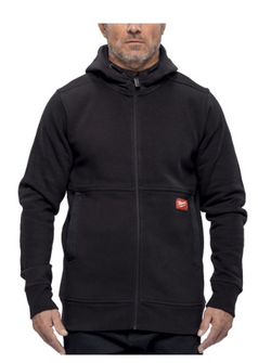 Milwaukee WHZBL GRIDIRON Full-Zip Kapuzenpullover schwarz