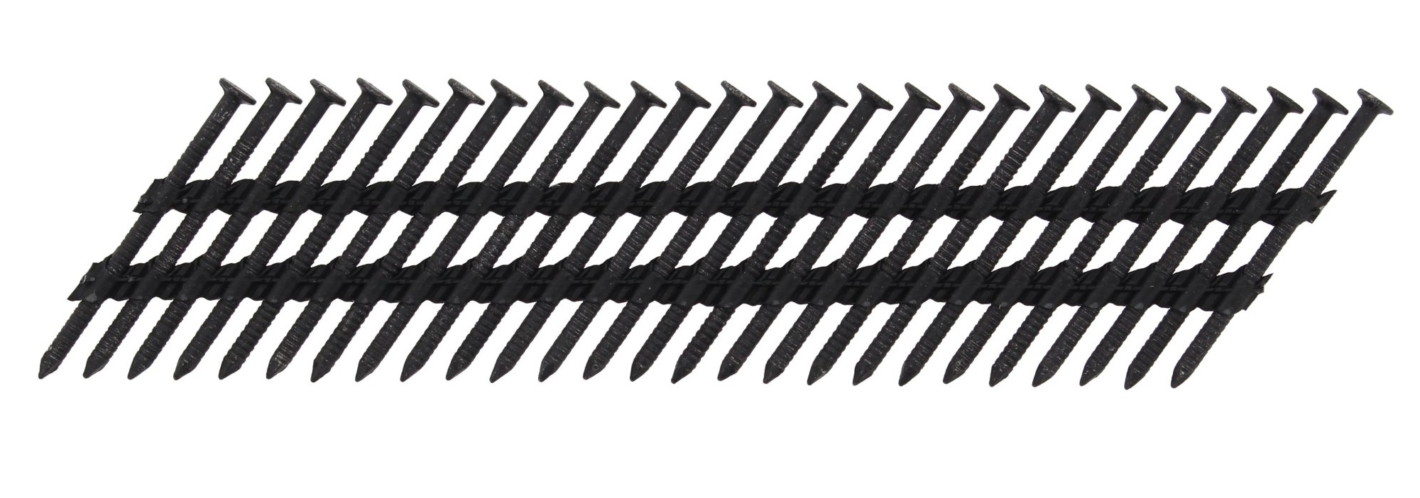 Streifennägel ø2,5x50 34° plastgebunden, feuerverzinkt (gerillt) Schw. + Fuel Cell