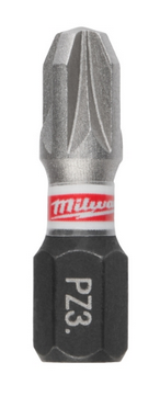Milwaukee Schrauberbit SHOCKWAVE PZ3 / 25 mm
