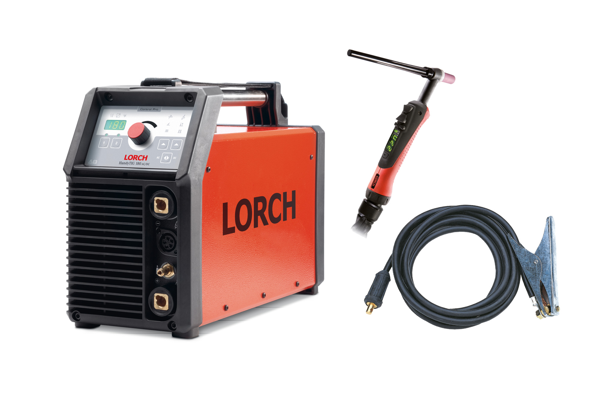 HandyTIG 180 AC/DC für die Montage mit Powermaster-Brenner