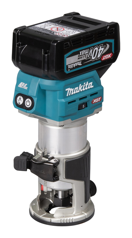 Makita Akku-Multifunktionsfräse 40V max. (ohne Leerlaufdrehzahl 10.000 - 31.000 min?¹, max. Fräst