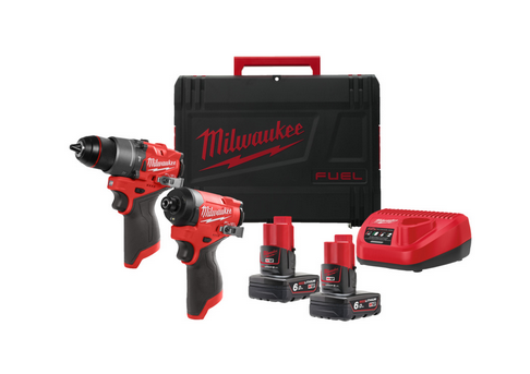 18pB0qAU3iDiLir Milwaukee M12FPP2A2-602X Akkuwerkzeuge-Set