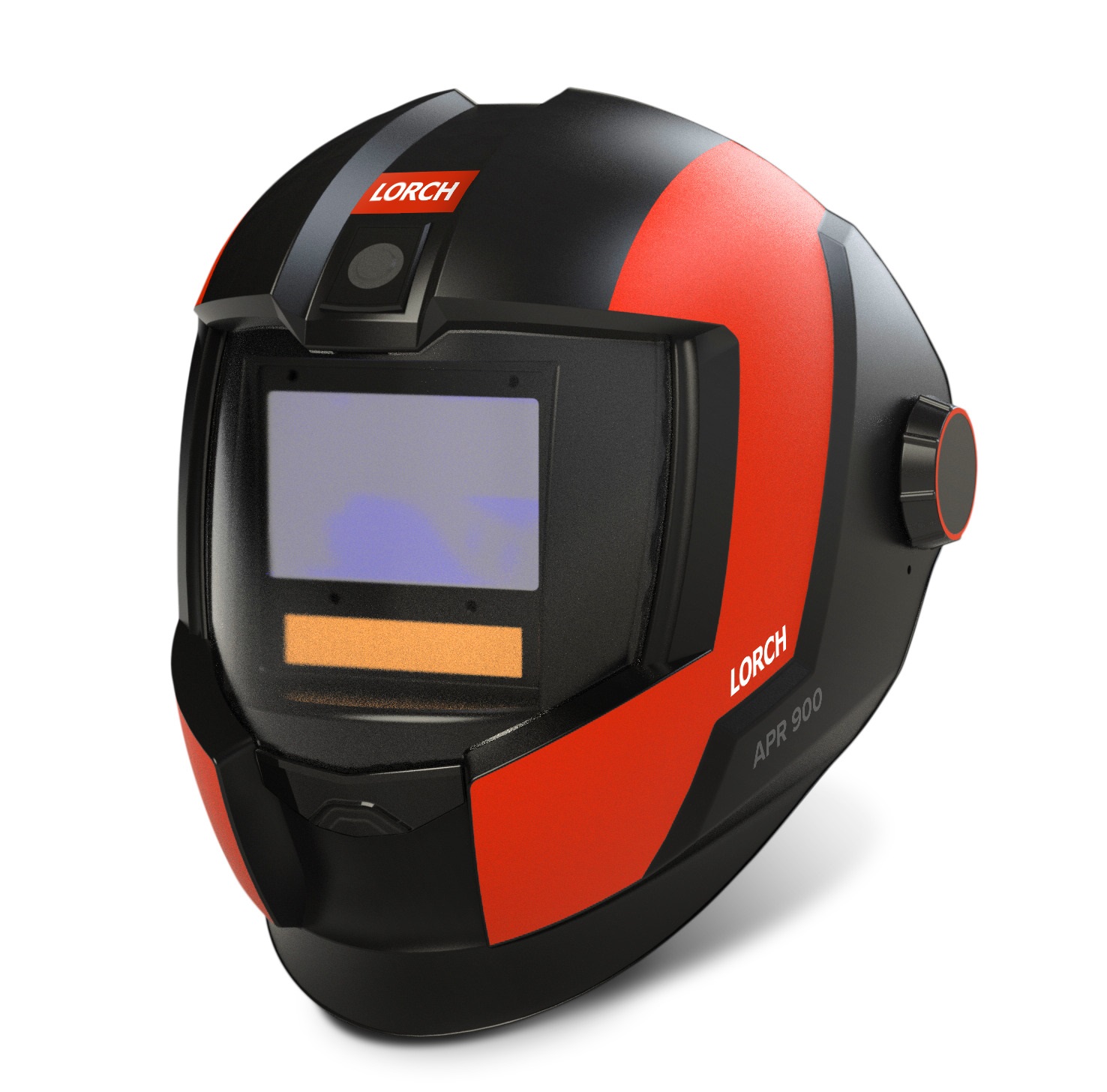 Lorch APR 900 553.1100.0 Schweißerschutzhelm EN 379:2009 Schwarz, Rot Lorch APR 900 553.1100.0 Schweißerschutzhelm EN 379:2009 Schwarz, Rot