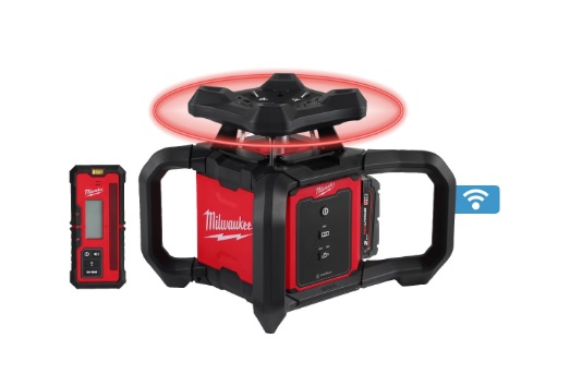 Milwaukee-M18RLOH600-201C-Akku-Rotationslaser-4933493191 Milwaukee M18RLOH600-201C Akku-Rotationslaser