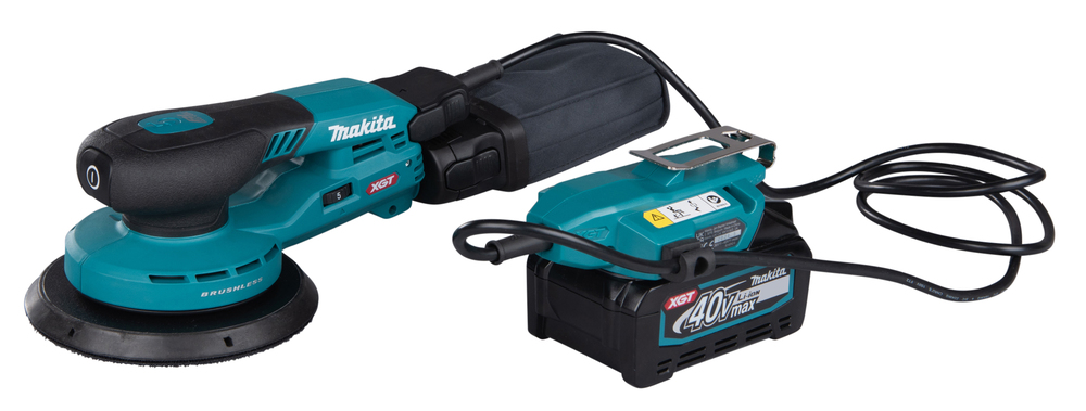 Makita Akku-Exzenterschleifer 40V max. / 150 mm ø Leerlauf-Oszillation 6.000 - 10.000 min?¹, Durchme