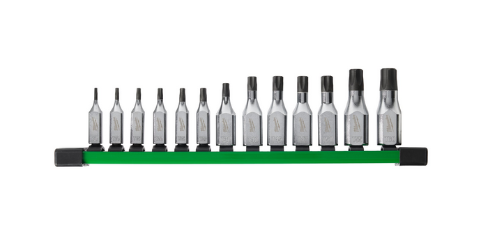 Milwaukee TX Bit-Steckschlüsseleinsatz 1/4" und 3/8" Set 13-teilig