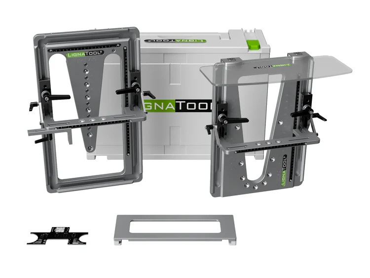 Lignatool LT060 Set Profi Schwalbenschwanzfrässystem - LTA1052 Lignatool LT060 Set Profi Schwalbenschwanzfrässystem - LTA1052