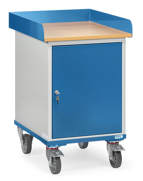 Fetra Rollschrank mit Umrandung, einem Stahlschrank und einer Ladefläche von 550 x 650mm 2445