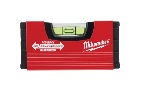 Milwaukee Wasserwaage Minibox 10 cm lang