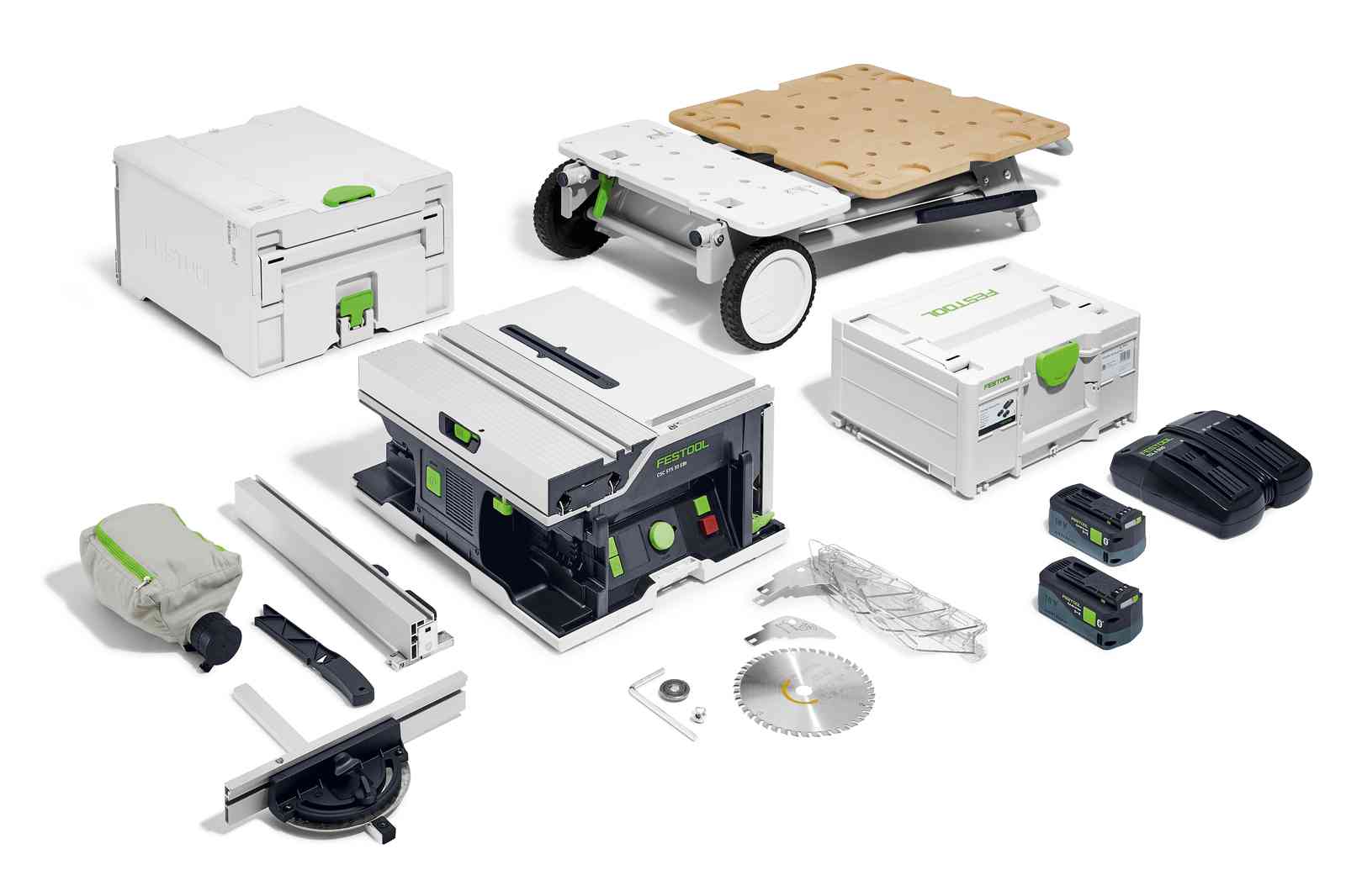 Festool Akku-Tischkreissäge CSC SYS 50 EBI-Set Festool Akku-Tischkreissäge CSC SYS 50 EBI-Set