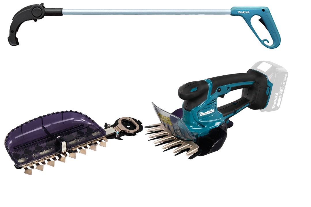 Makita Grasschere DUM604Z + Griffverlängerung 198516-8 Makita Grasschere DUM604Z + Griffverlängerung 198516-8