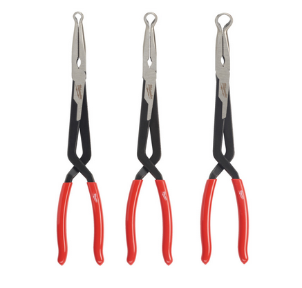 Milwaukee Schlauch- und Zündkerzenstecker-Zange Set 3-teilig