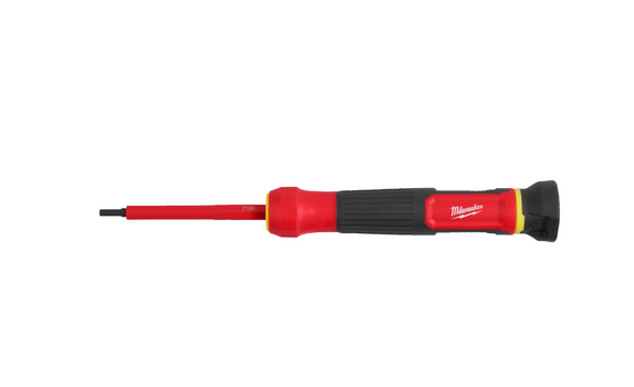 Milwaukee Multi-Bit Feinschrauberdreher 8 in 1 VDE geprüft inkl. 8 isolierten Bits PH/PZ/TX/SL