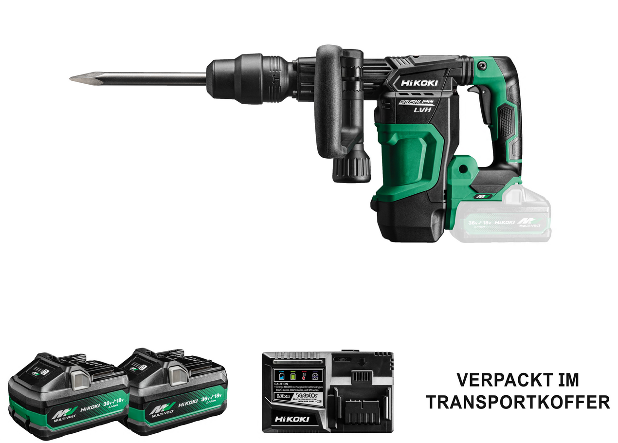 177JTCyFc6bUKD7 Hikoki H3641DAWAZ Akku Meißelhammer (SDS-max)