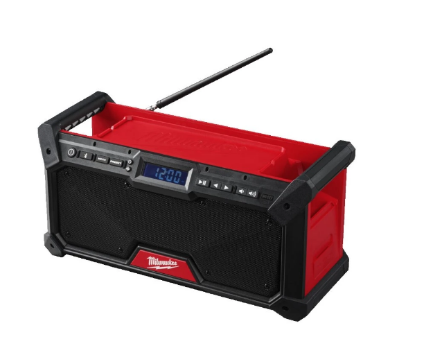 Milwaukee Netz-/Akku-Radio DAB+ mit Ladefunktion ohne Akku (M18 RADDAB+G2-0) Milwaukee Netz-/Akku-Radio DAB+ mit Ladefunktion ohne Akku (M18 RADDAB+G2-0)