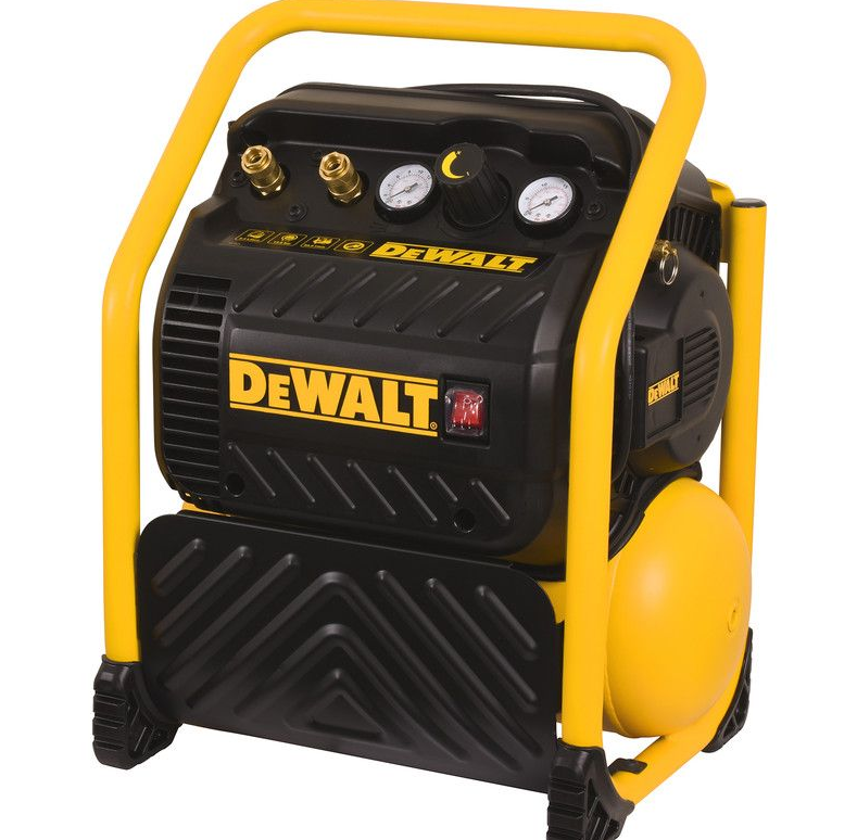 DeWalt Kompressor 9,4L DPC10QTC-QS inkl. 10m Luftleitung (1.100W-13,8bar-119 l/min.)