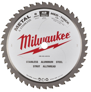 Milwaukee Kreissägeblatt für Metall-Handkreissägen 203/15,87 mm Z42