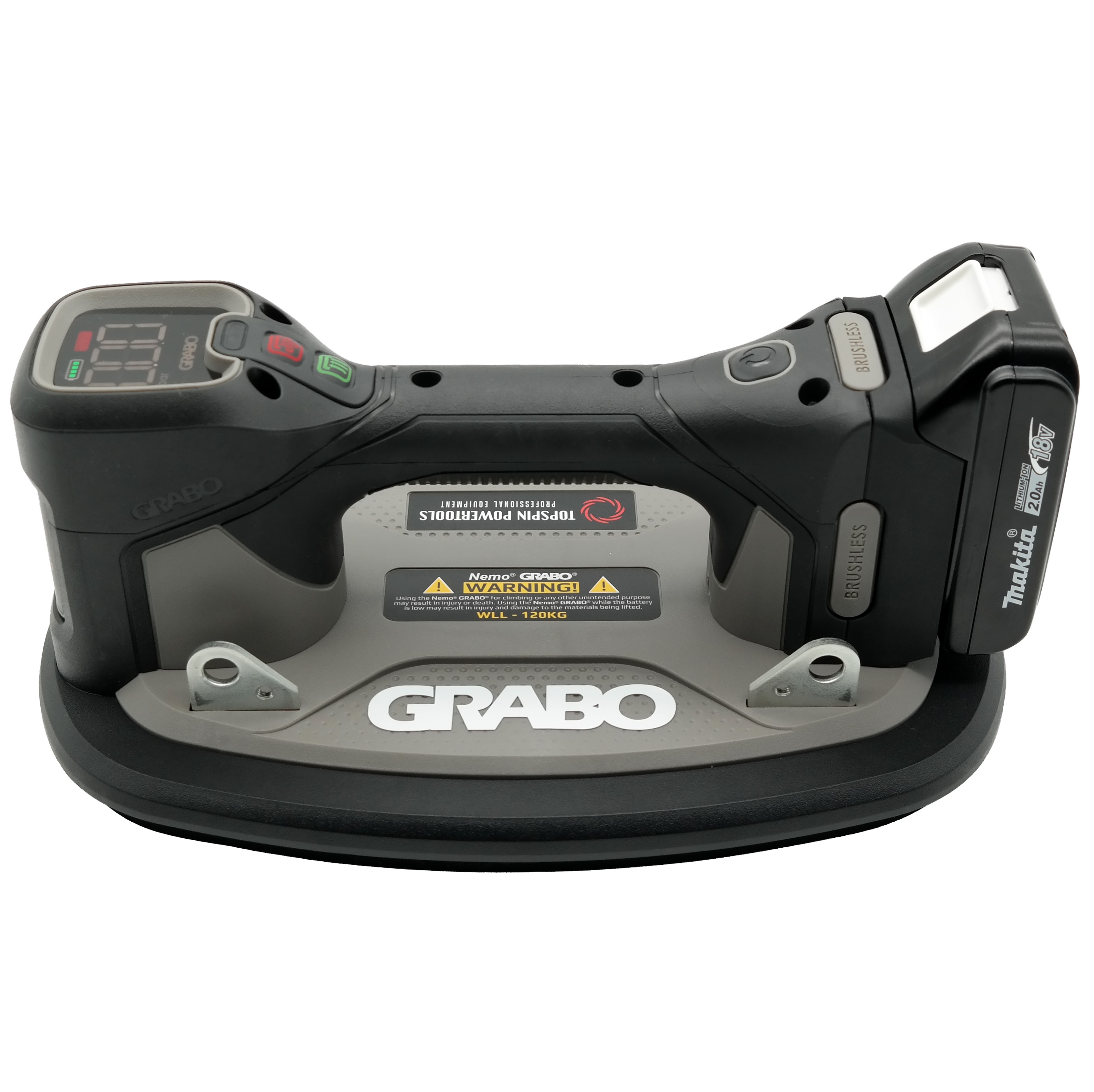 GRABO Brushless in Nylontasche für Makita 18V Akku