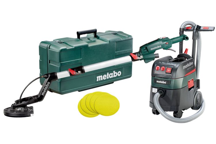 Metabo Langhalsschleifer LSV 5-225 Comfort + Allessauger ASR 35 L ACP Set (690886000)