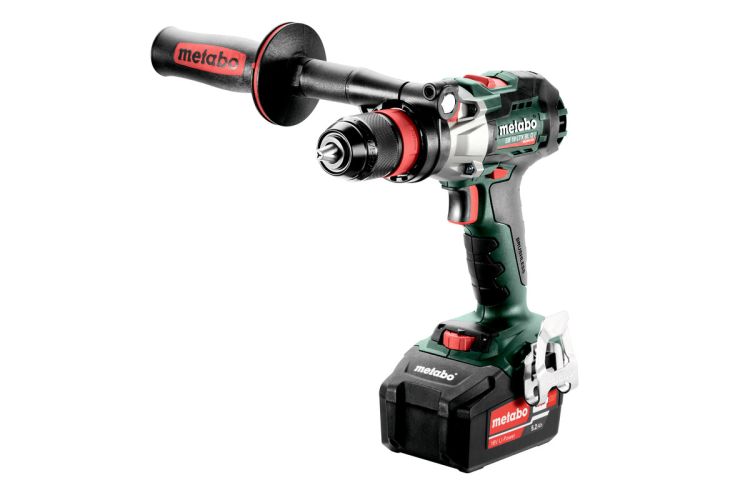Metabo Akku-Schlagbohrschrauber SB 18 LTX BL Q I (602361650); Kunststoffkoffer; 18V 2x5.2Ah Li-Ion + ASC 55