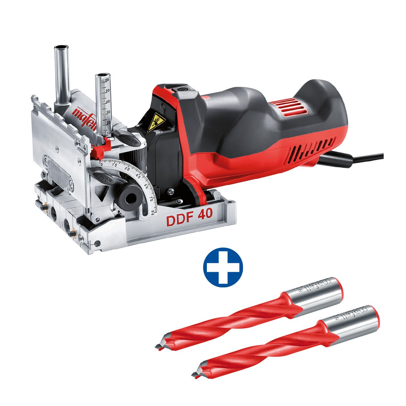  Mafell DuoDübler DDF 40 MaxiMAX im T-MAX + 2x Dübelbohrer (918602A) 