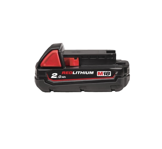 Milwaukee M18B2 Akku 2.0 Ah 4932430062 Milwaukee M18B2 Akku 2.0 Ah 4932430062