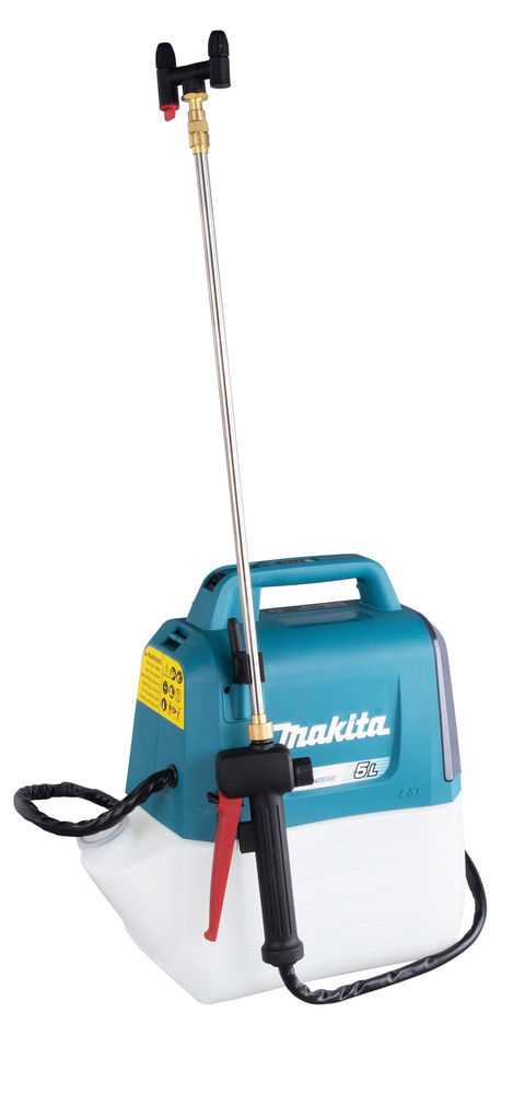 Makita Akku-Druckspritze 18V (ohne Akku/Ladegerät) max. Druck 3 bar, Kapazität 5 l, Schlauchlänge 1,7
