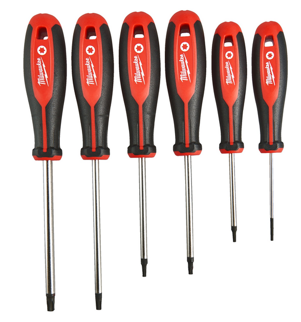 Milwaukee Schraubendreher Tri-Lobe 6-teiliges Set TX