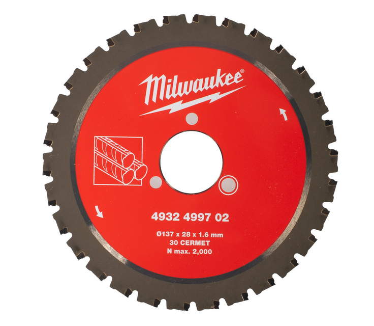 Milwaukee Sägeblatt 137/28 mm Z30 Metall  für M18 FRBCO32