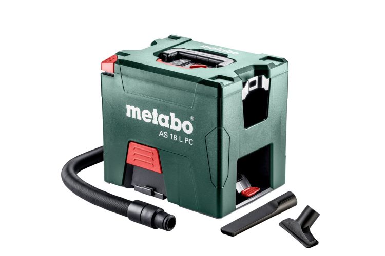 Metabo Akku-Sauger AS 18 L PC (602021850); mit manueller Filterreinigung; Karton