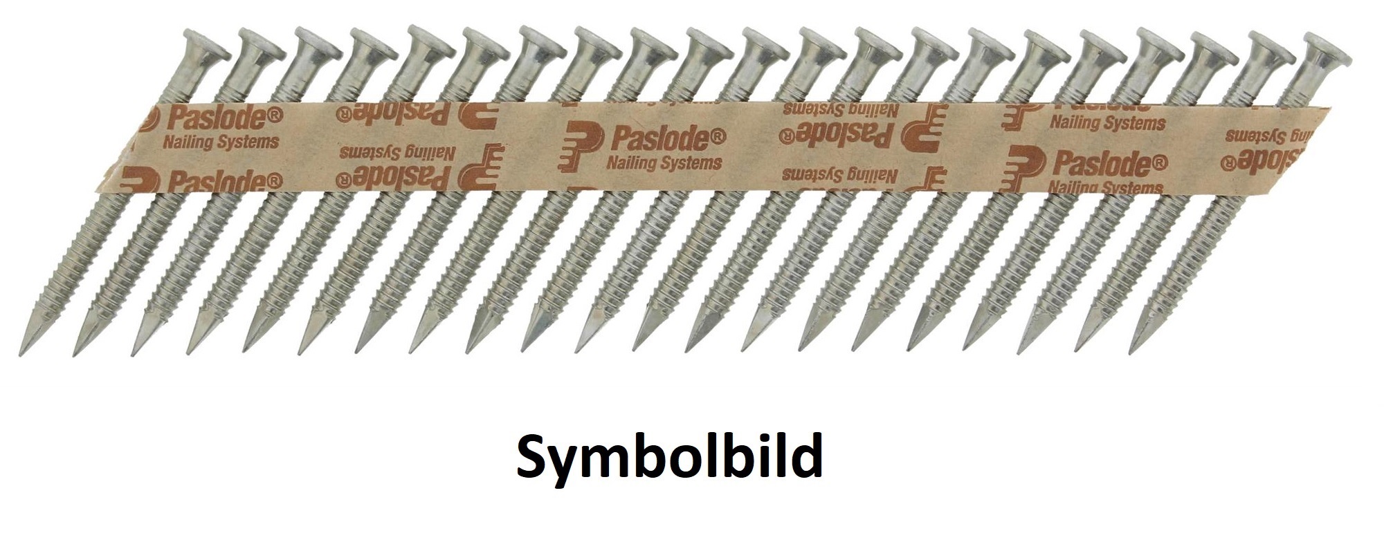 Ankernägel ø4,0x60mm 34° papiergebunden, galvanisiert 12µm - gehärtet (gerillt)