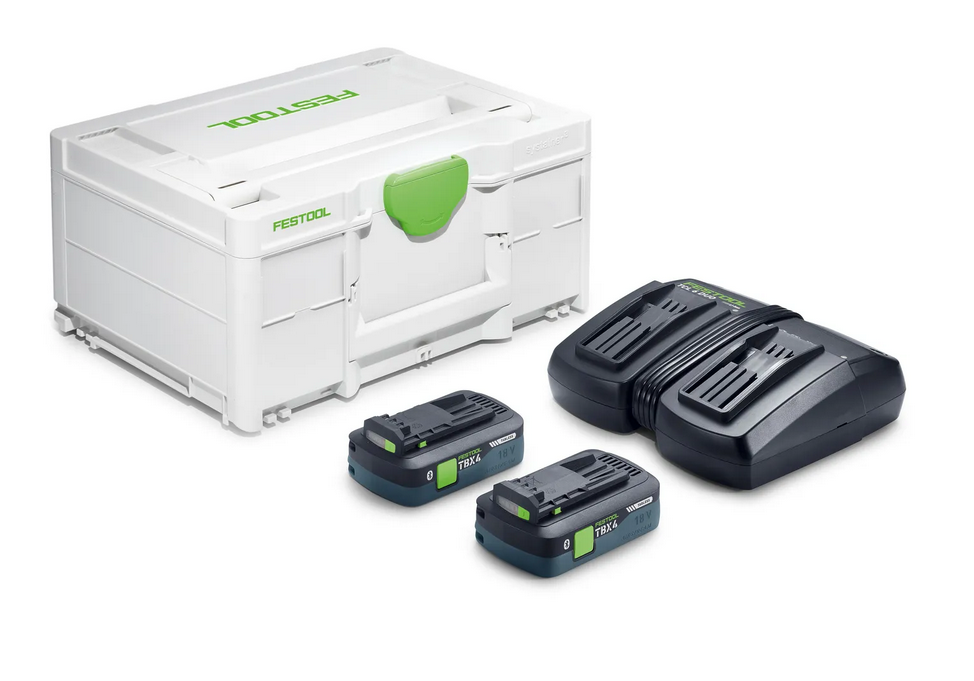 Festool Energie-Set SYS 18V 2xTBX4/TCL6DUO