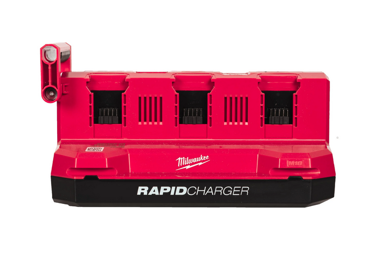 Milwaukee M18MPC6 6-fach Schnellladegerät M18™ PACKOUT™ Milwaukee M18MPC6 6-fach Schnellladegerät M18™ PACKOUT™