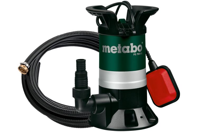 Schmutzwasser-Tauchpumpe PS 7500 S Set (690864000); mit Ablauf-Garnitur mit Armaturen (7 m); Karton