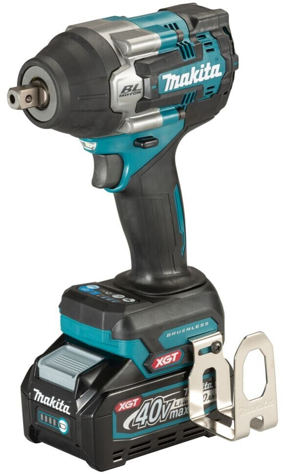 Makita Akku-Schlagschrauber 40V max. TW008GM201 4,0 Ah, 2 Akkus + Ladegerät Makita Akku-Schlagschrauber 40V max. TW008GM201 4,0 Ah, 2 Akkus + Ladegerät
