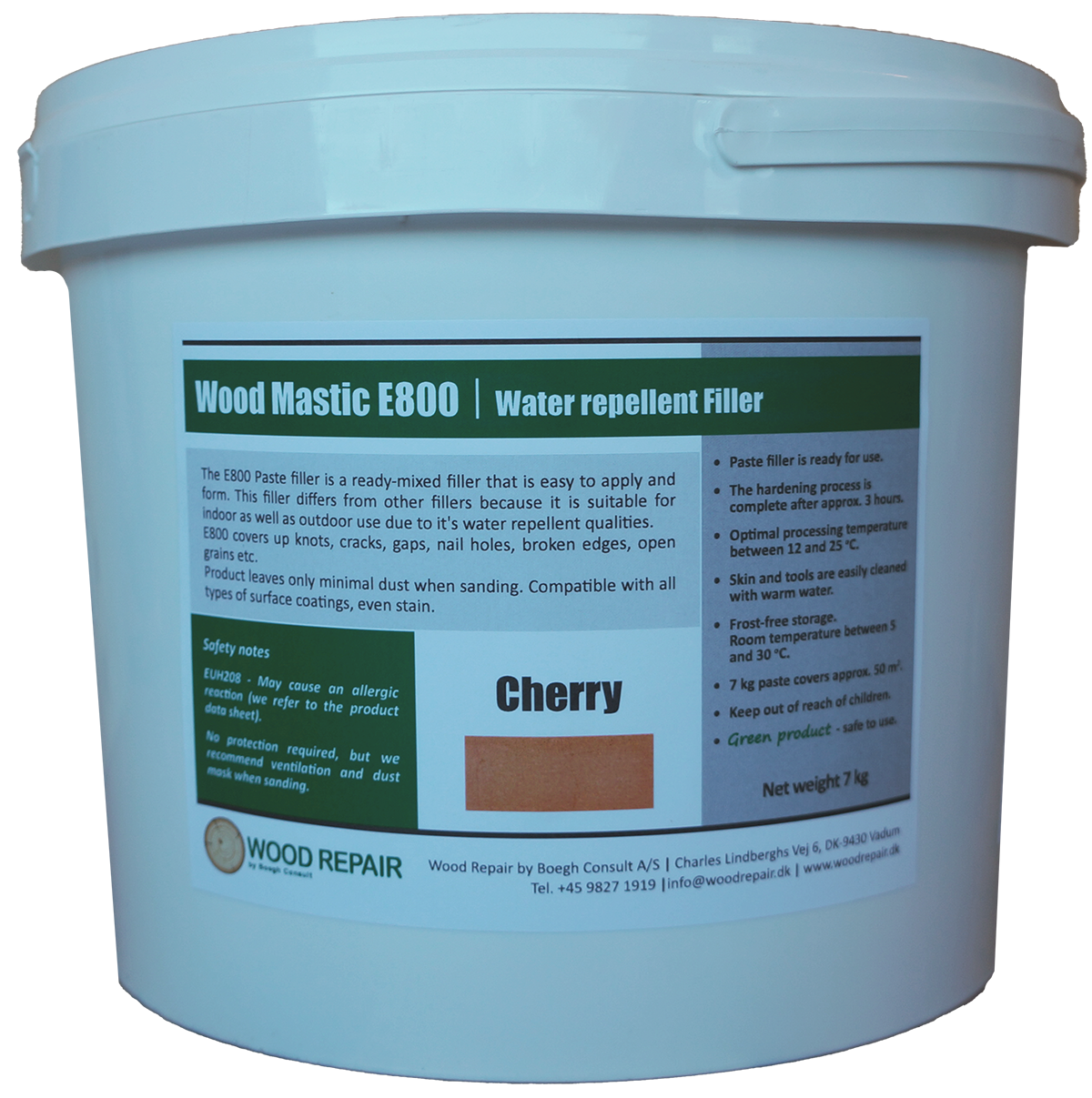 E800-bucket-7kg WM E800 Aqua+ Spachtelmasse 7 Kg Eimer