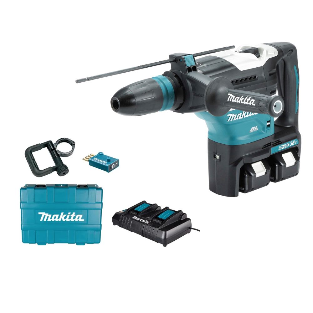 Makita Akku-Kombihammer SDS-MAX 2x18V DHR400PG2U Makita Akku-Kombihammer SDS-MAX 2x18V DHR400PG2U