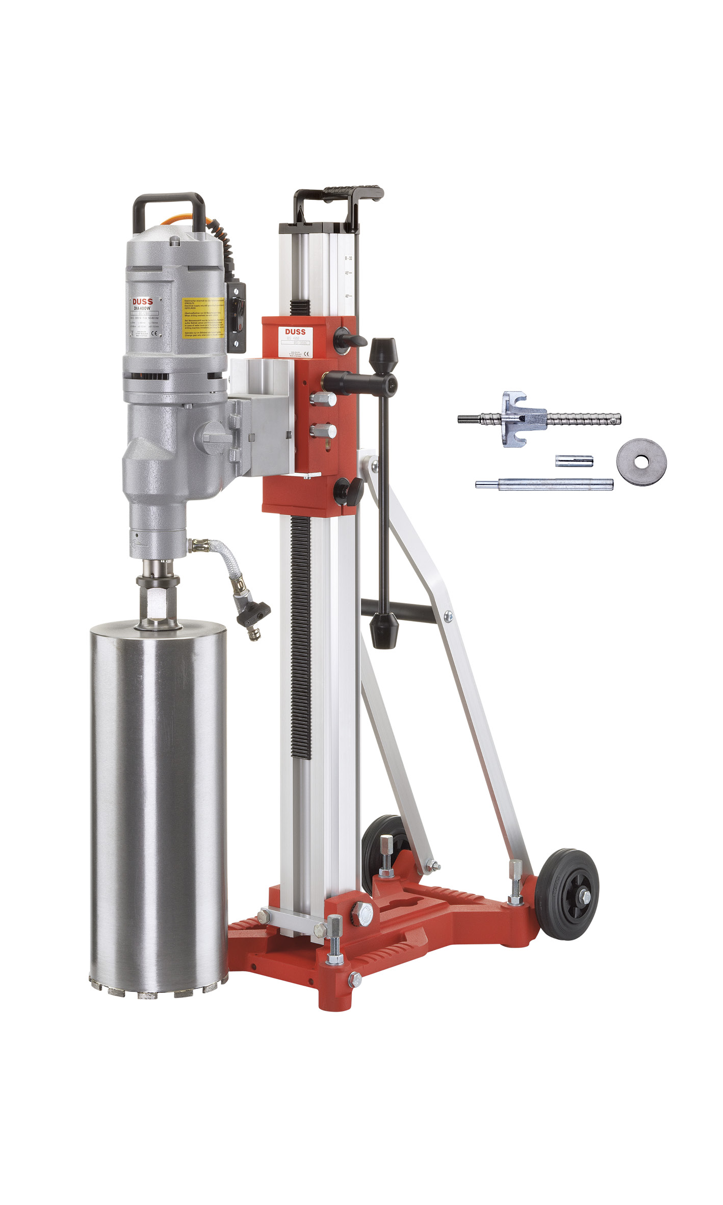 Duss Diamantbohrmaschine DIA400W SET inkl Bohrständer BS 400 & Befestigungsset BFS 2
